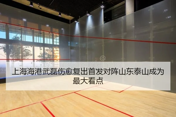 上海海港武磊伤愈复出首发对阵山东泰山成为最大看点